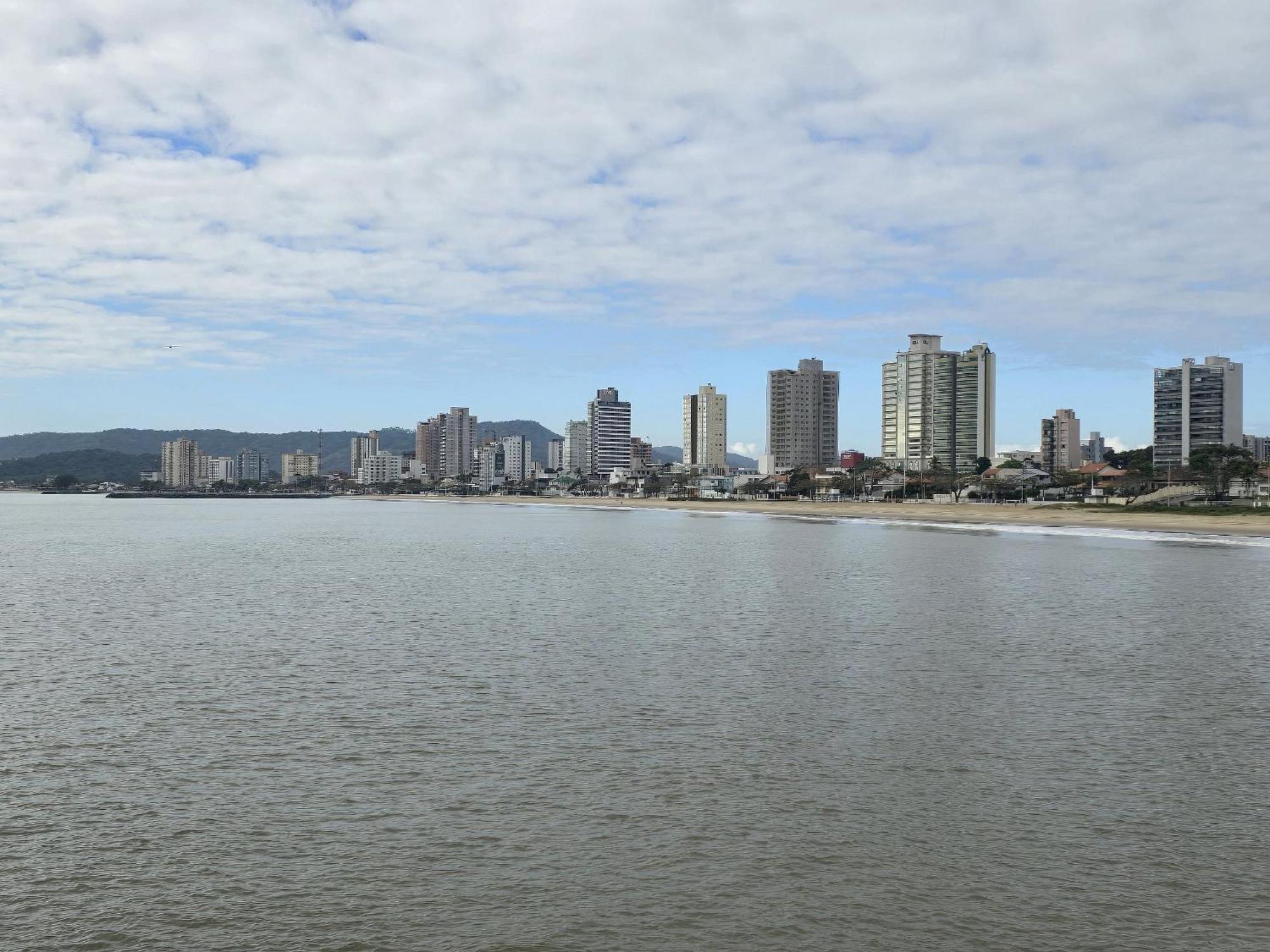 Ap Aloha 501 Vista Mar Da Praia Balneario Piçarras Esterno foto