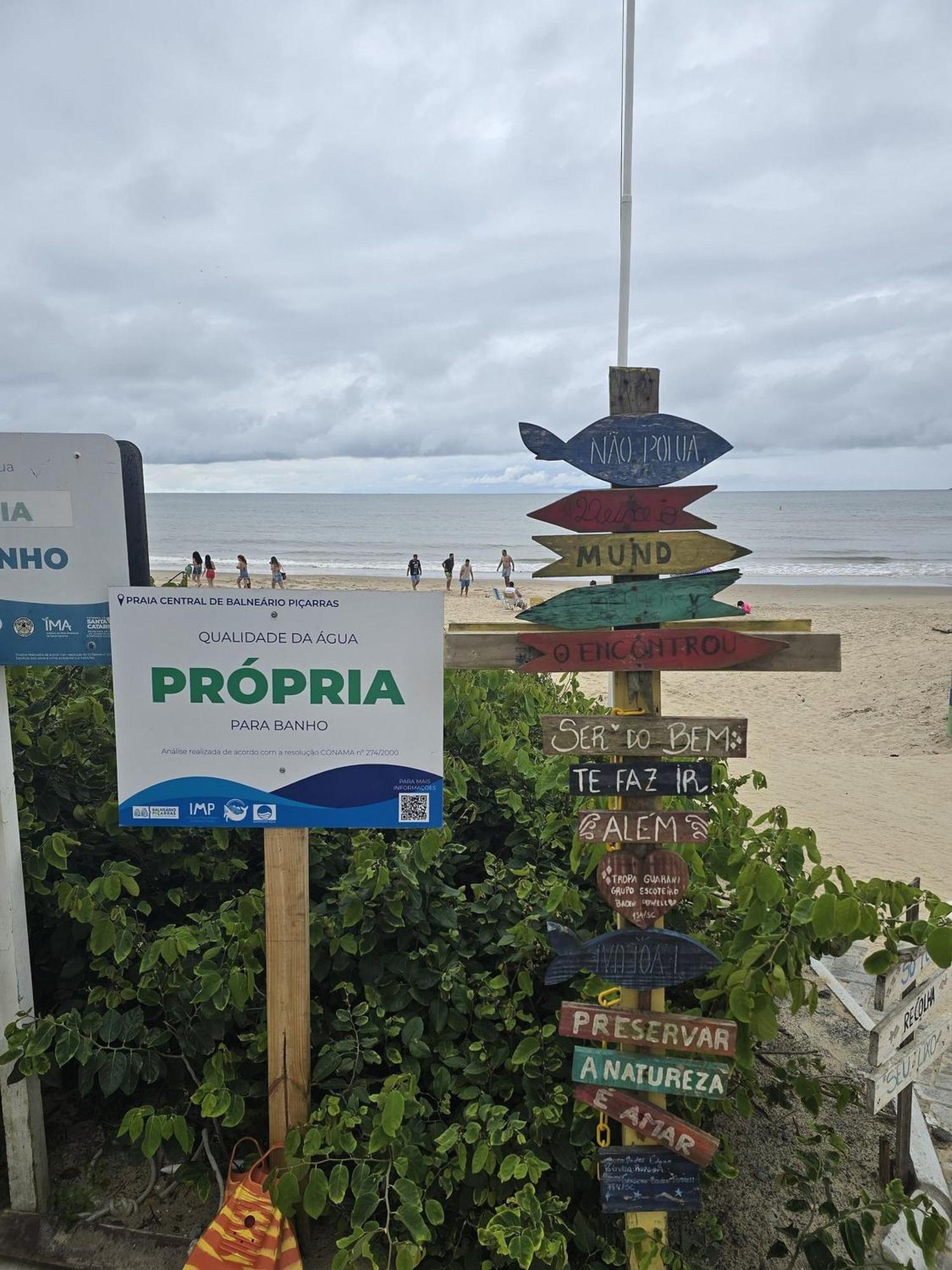 Ap Aloha 501 Vista Mar Da Praia Balneario Piçarras Esterno foto